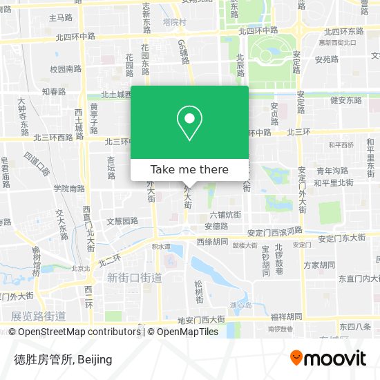 德胜房管所 map