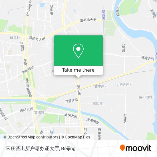 宋庄派出所户籍办证大厅 map