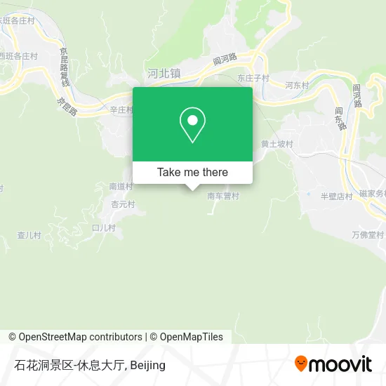 石花洞景区-休息大厅 map