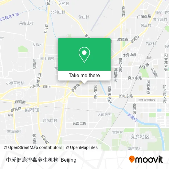 中爱健康排毒养生机构 map