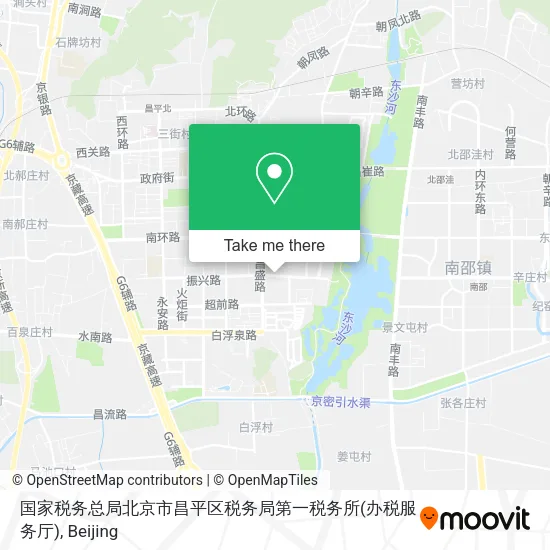国家税务总局北京市昌平区税务局第一税务所(办税服务厅) map