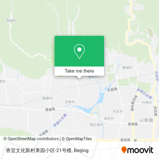香堂文化新村果园小区-21号楼 map