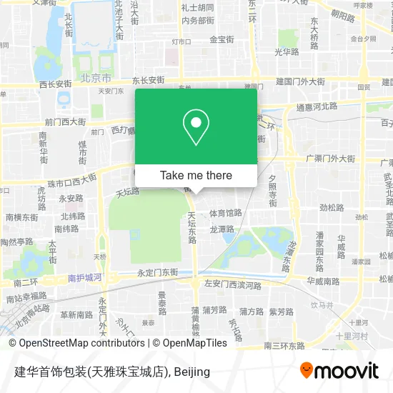 建华首饰包装(天雅珠宝城店) map