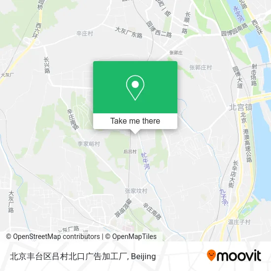 北京丰台区吕村北口广告加工厂 map