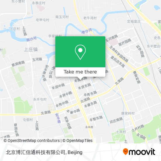 北京博汇信通科技有限公司 map