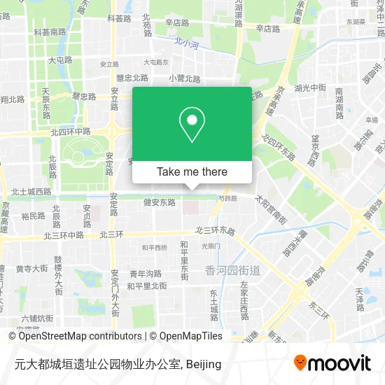 元大都城垣遗址公园物业办公室 map