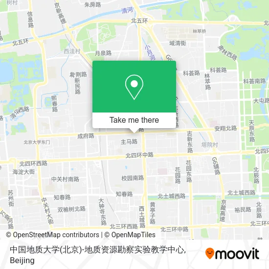 中国地质大学(北京)-地质资源勘察实验教学中心 map