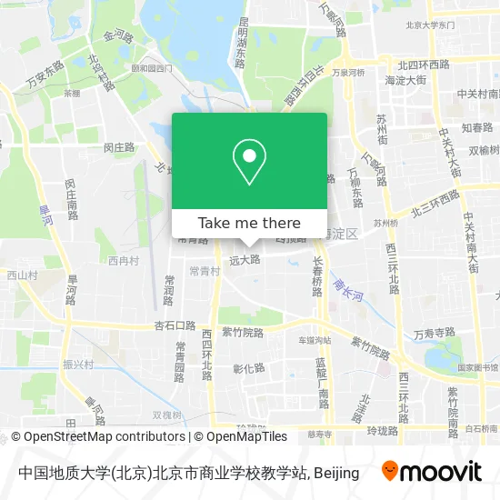 中国地质大学(北京)北京市商业学校教学站 map