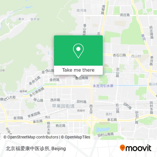 北京福爱康中医诊所 map