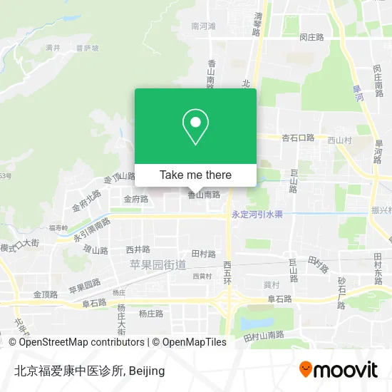 北京福爱康中医诊所 map