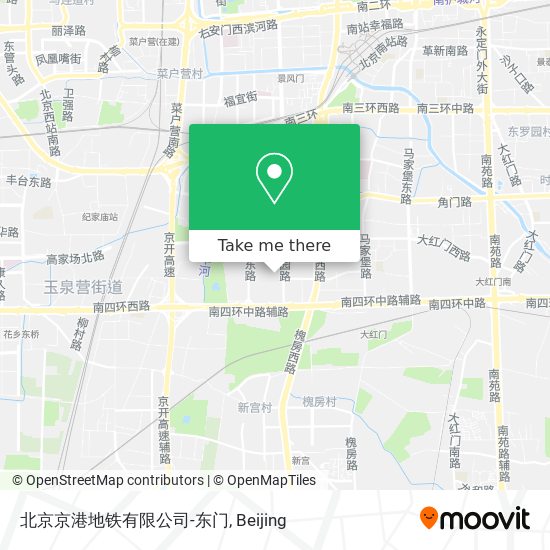 北京京港地铁有限公司-东门 map