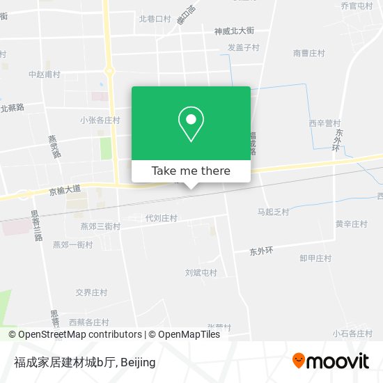 福成家居建材城b厅 map