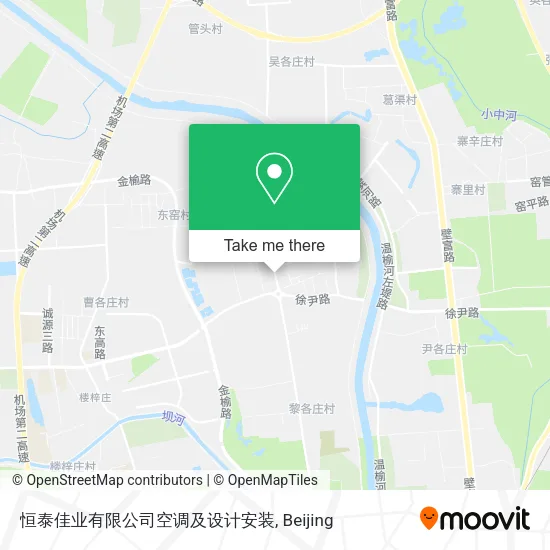 恒泰佳业有限公司空调及设计安装 map