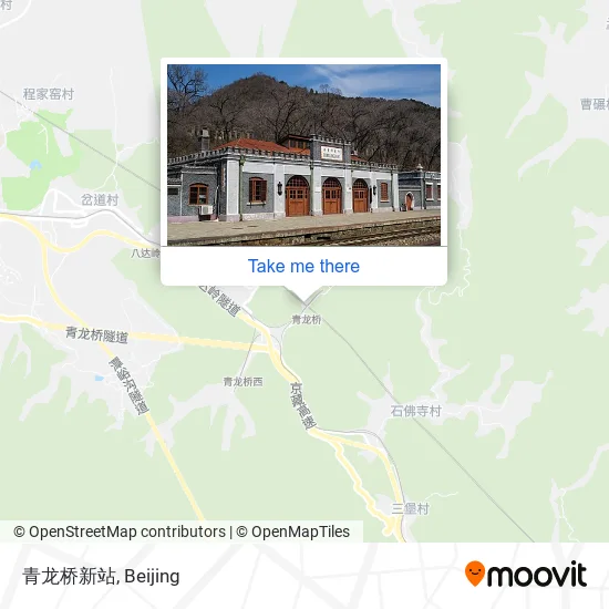 青龙桥新站 map