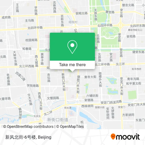 新风北街-6号楼 map