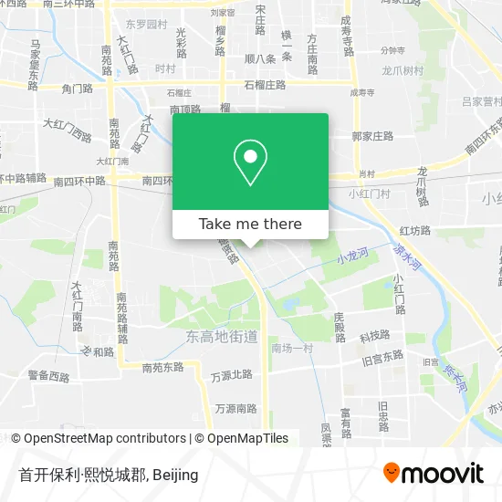 首开保利·熙悦城郡 map