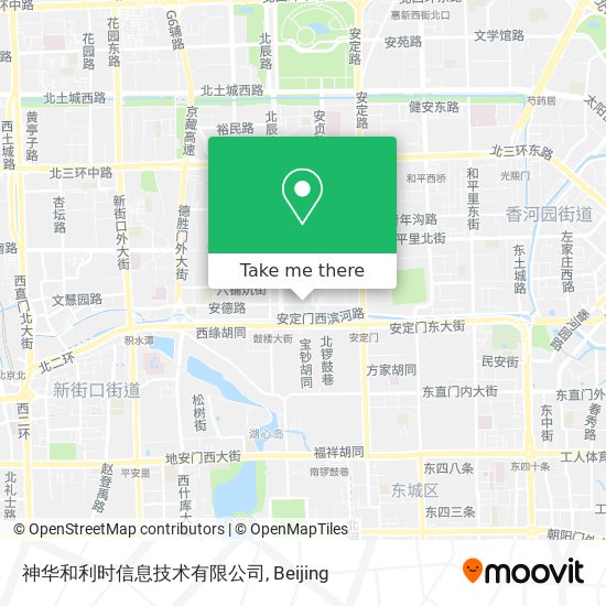 神华和利时信息技术有限公司 map