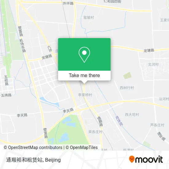 通顺裕和租赁站 map