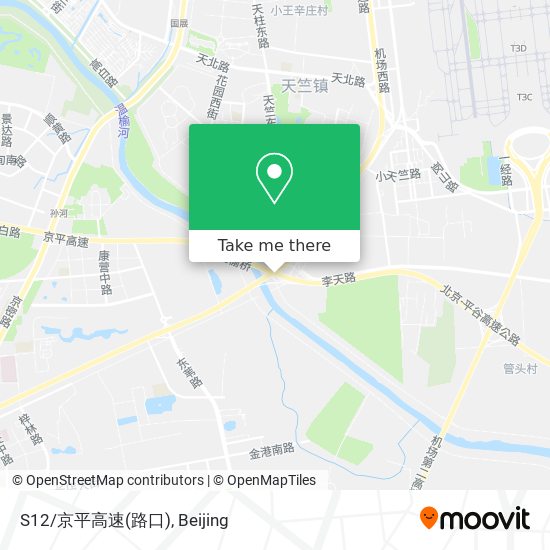 S12/京平高速(路口) map