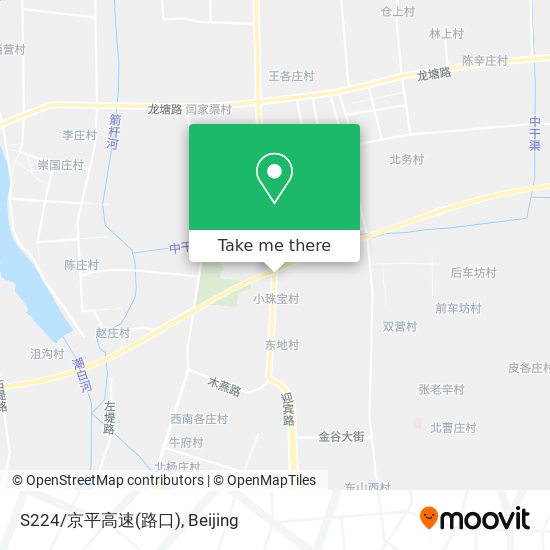 S224/京平高速(路口) map
