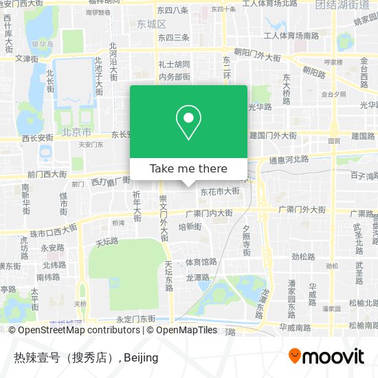 热辣壹号（搜秀店） map