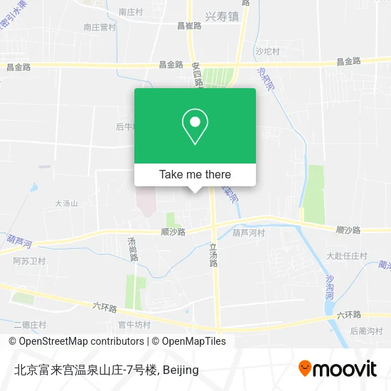 北京富来宫温泉山庄-7号楼 map