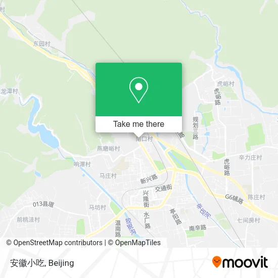 安徽小吃 map