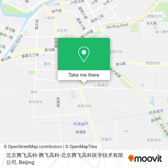 北京腾飞高科-腾飞高科-北京腾飞高科医学技术有限公司 map