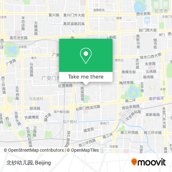 北钞幼儿园 map
