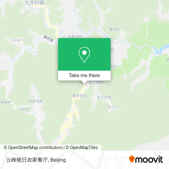 云峰晓日农家餐厅 map