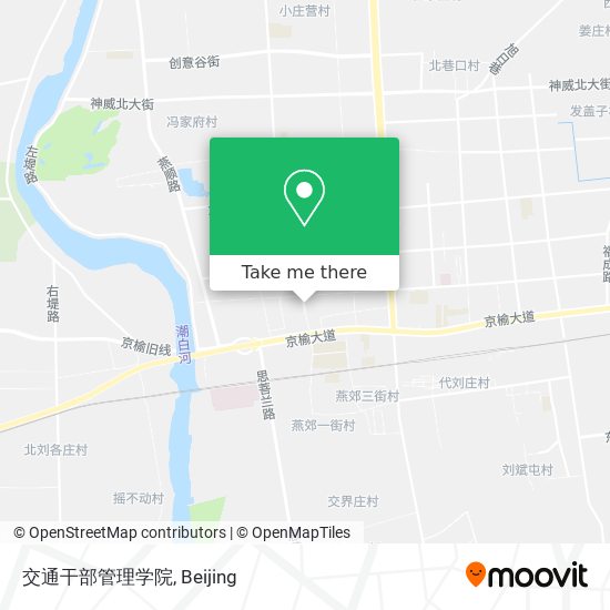 交通干部管理学院 map