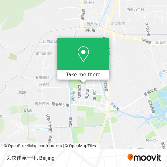 凤仪佳苑一里 map