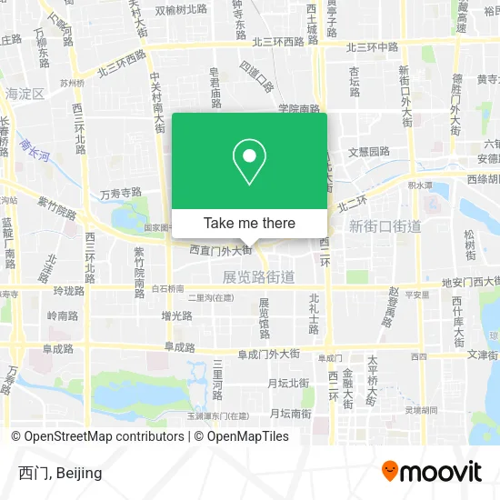 西门 map