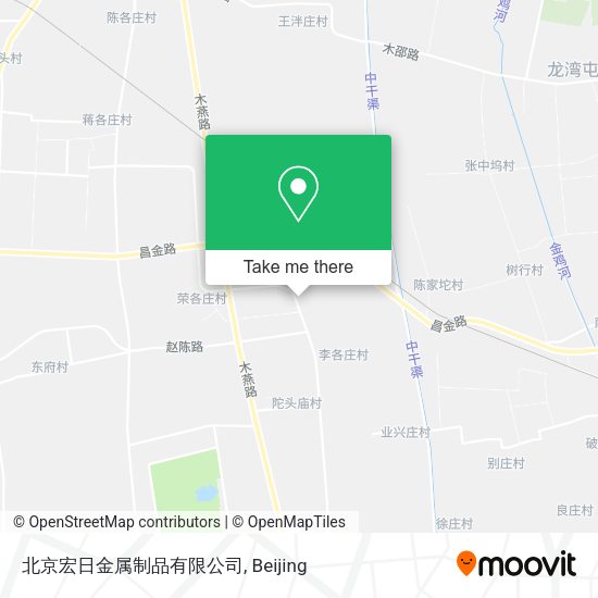 北京宏日金属制品有限公司 map