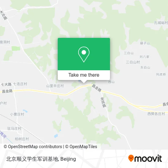 北京顺义学生军训基地 map
