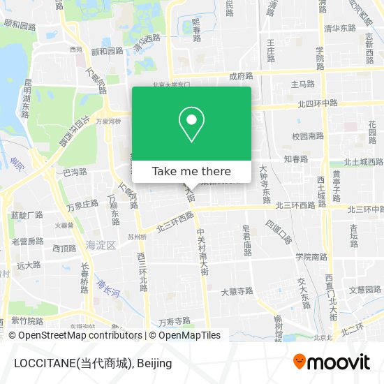 LOCCITANE(当代商城) map