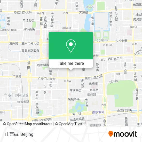 山西街 map