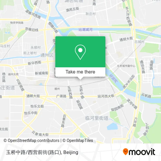 玉桥中路/西营前街(路口) map