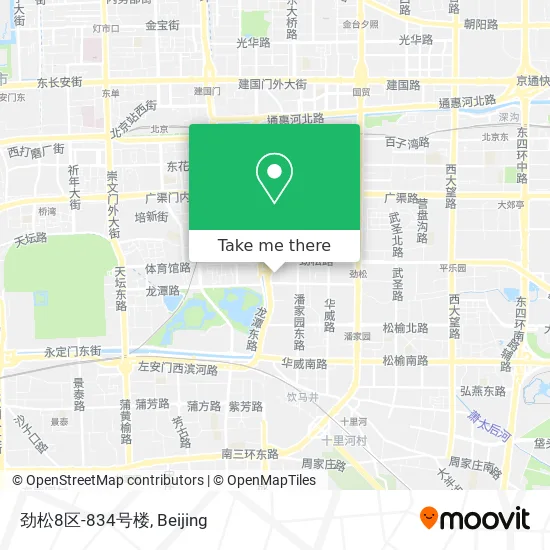 劲松8区-834号楼 map