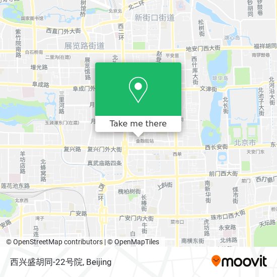 西兴盛胡同-22号院 map