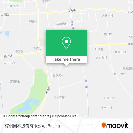 棕榈园林股份有限公司 map