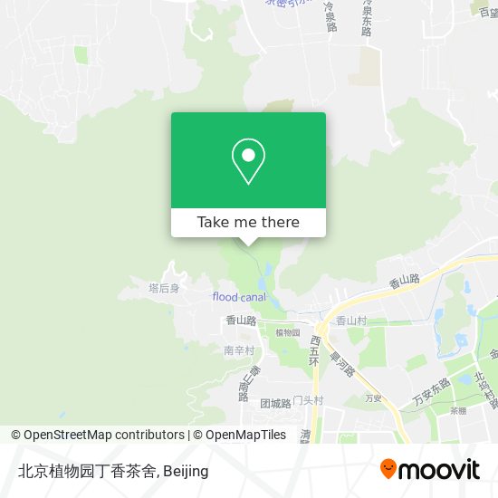 北京植物园丁香茶舍 map