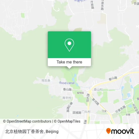 北京植物园丁香茶舍 map