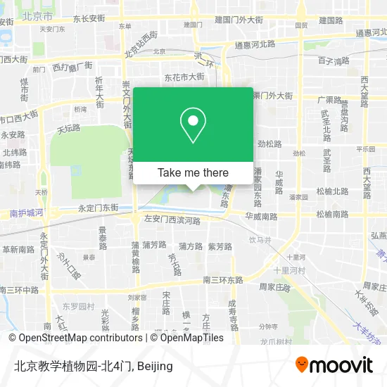 北京教学植物园-北4门 map