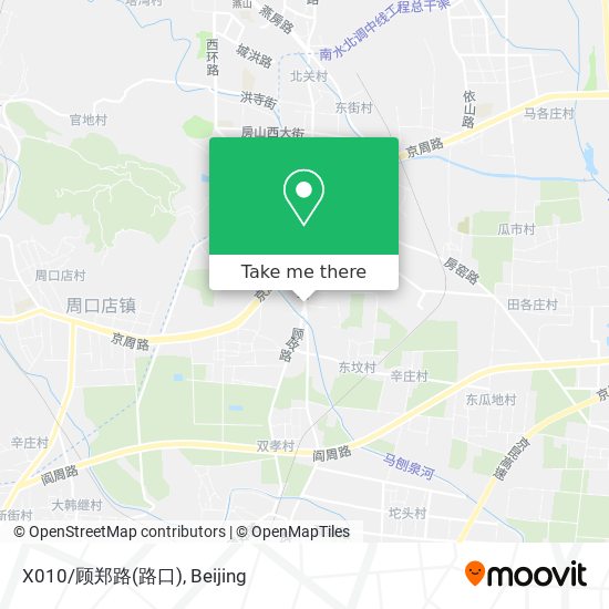 X010/顾郑路(路口) map