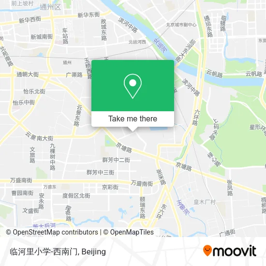 临河里小学-西南门 map