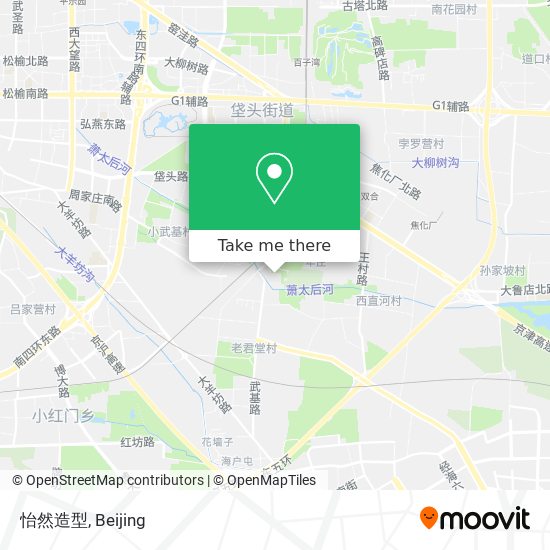 怡然造型 map