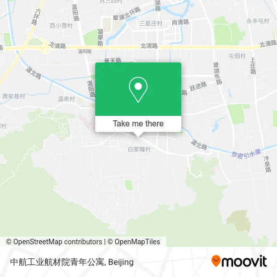 中航工业航材院青年公寓 map