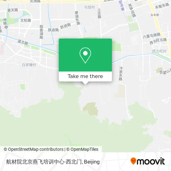 航材院北京燕飞培训中心-西北门 map