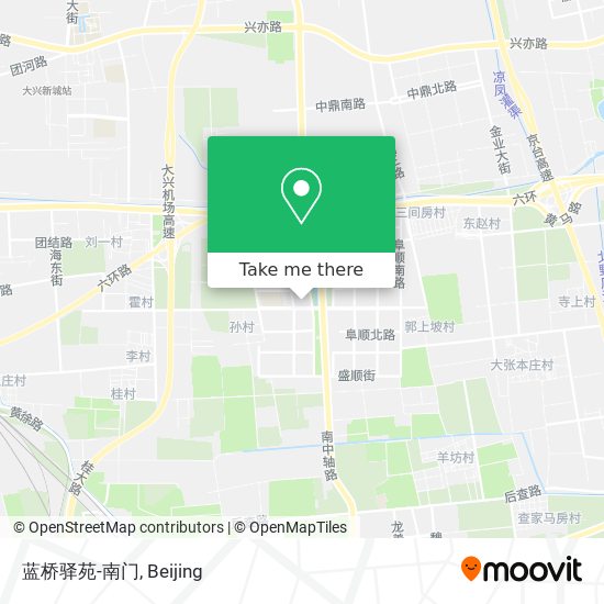 蓝桥驿苑-南门 map